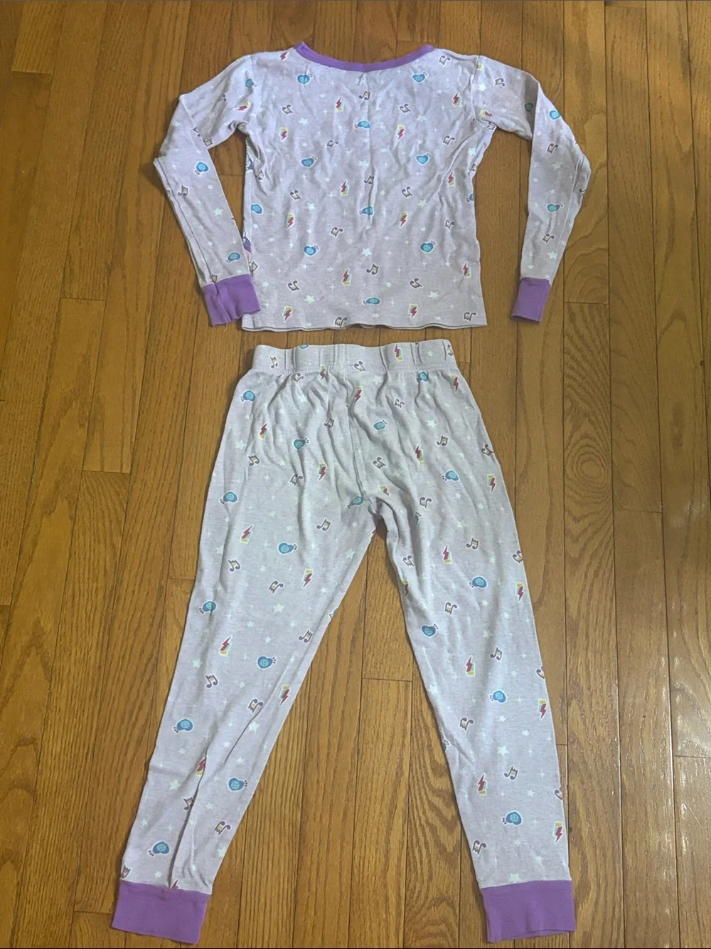 My Little Pony Lavender and Purple Unicorn Pajama Set